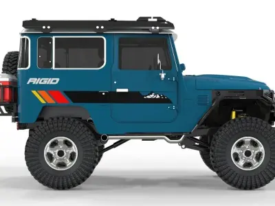 Toyota Fj40 1980 Modified OffRoad 3D model