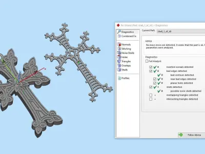 Armenian Cross 3D print model