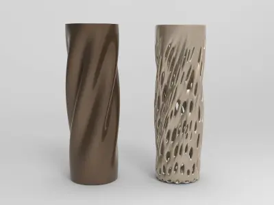 Vase Voronoi 92 3D print model
