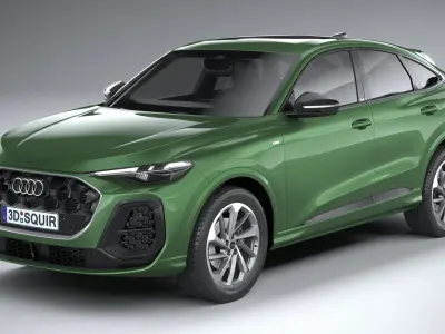 Audi Q5 Sportback S-Line 2025 3D model