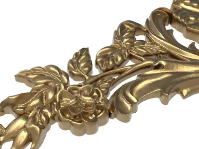  decorative pattern ready for 3D printing 3D model