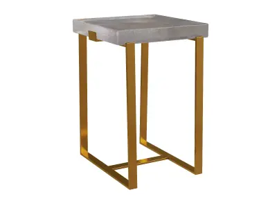 Ice Square Side Table 3D model