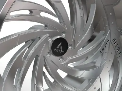 ARTIS FORGED DRACO WHEEL 3D print model