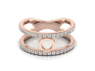 Jewelry Alphabet Ring O 3D print model purchase