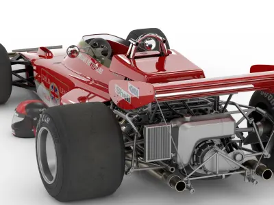 Lotus Type 72 Formula-1 3D model