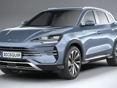 BYD SeaLion 6 SEAL U DM-i 2025  3D model