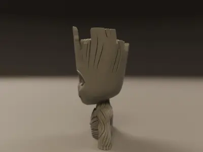 Baby Groot 3D print model