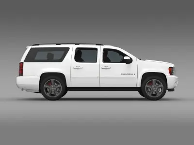 Chevrolet Suburban LTZ 2011 3D model