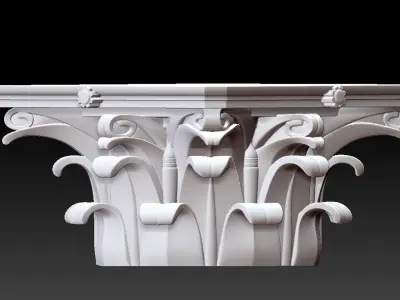 Column Head 3D print model