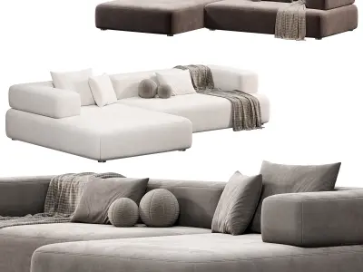 CHOLET Sectional Sofa 2 3D model