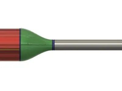 3D TORNAVIDA screwdriver Low-poly 3D model