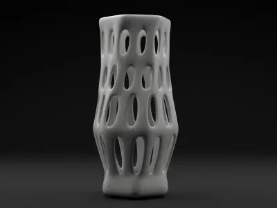 4k  PBR 3D Vase with Advanced Material and Texture 3D model