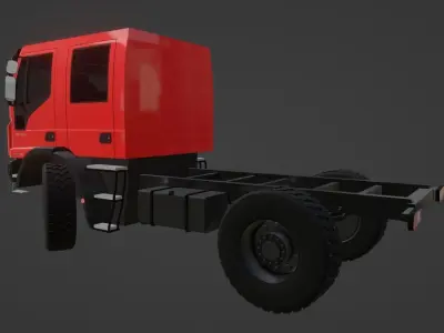 Iveco Eurocargo 150-280 Low-poly 3D model