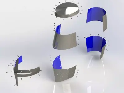 WG 7003 - Topfhelm von Dargen 3D print model