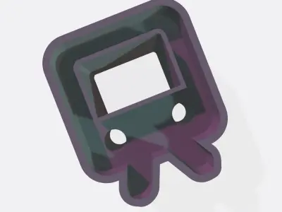 SET 10 KEYCHAINS 3D print models train car 3D print model