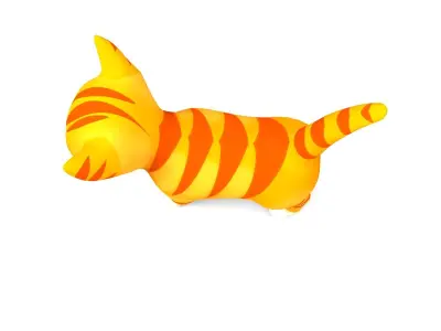 Cute Cat Model Low-poly 3D model