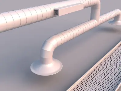 cable tray 3D model