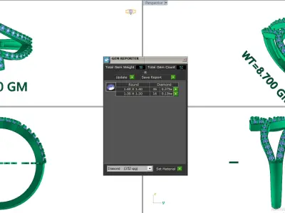 FASION  RING 3D model 3