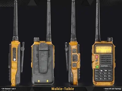 Walkie-Talkie 3D model