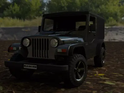 MAHINDRA THAR  3D model