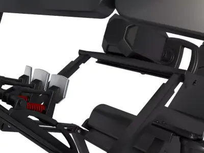 Racing Game 3D model