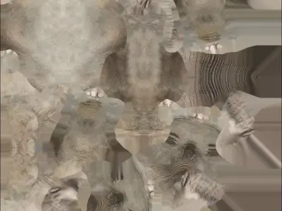 ELephant Low-poly 3D model