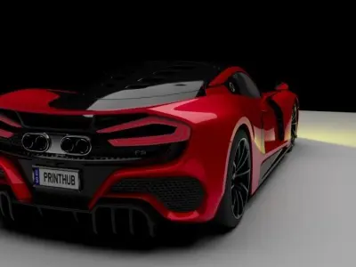 veenom 3d car 3D model