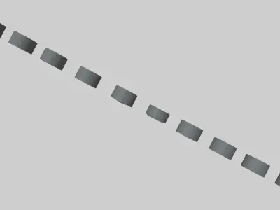 Low Poly Wheel Pack 01 Low-poly 3D model