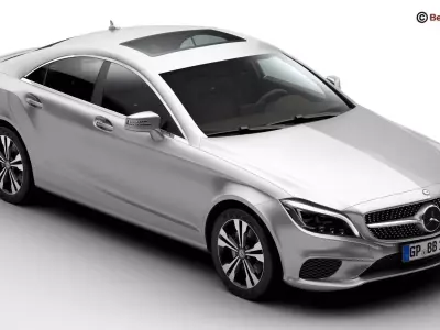 Mercedes CLS Class 2015 3D model