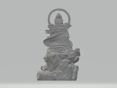 Avalokitesvara Bodhisattva 3D print model