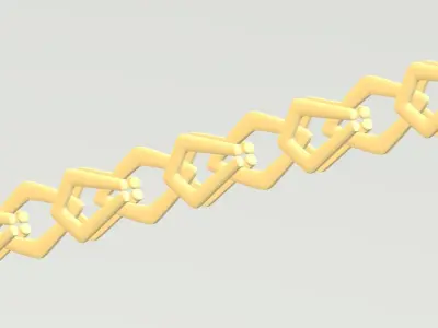 Bracelet - 11 3D print model