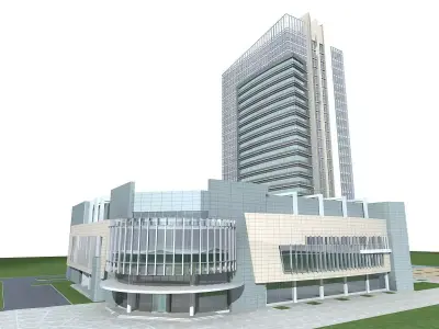 Building 77 3D model