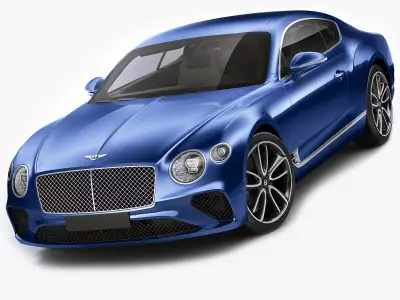Bentley Continental GT 2018 3D model