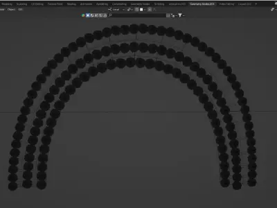 corona para altar dia de muertos 3D model