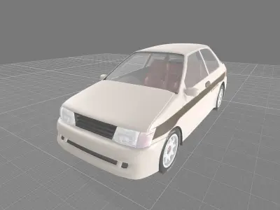 Corolla II SR 1994 3D model