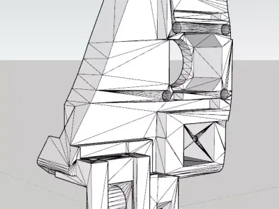 CNC parts 3D print model