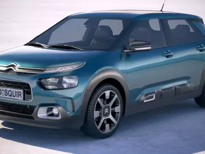 Citroen C4 Cactus 2018 3D model