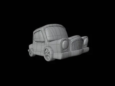 Vintage Car 3D model order