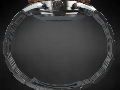 Breitling SA Metall watch 3D model