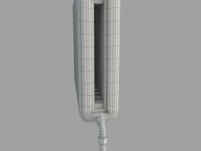 Old Radiator Heating Free 3D model