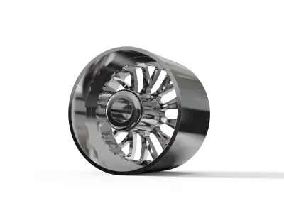 forgiato S205 concave wheel 3D print model