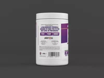 Protein Powder 3D model 8