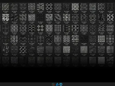 500 Organic Pattern Vol4-Seamless And Tileable Texture