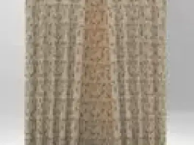 Classic curtain Free low-poly 3D model