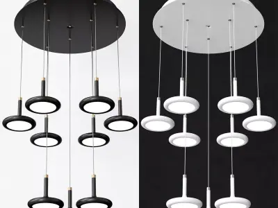 Yeanling led pendant light 3D model