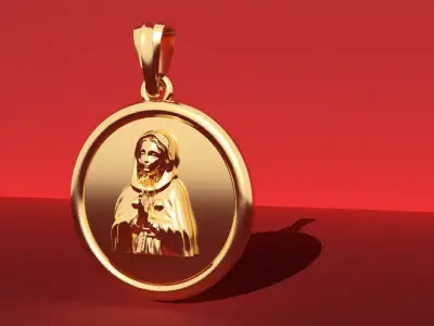 Madonna Pendant 3D print model