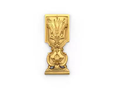 Classic carved decor ornament 479 3D print model