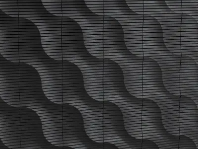 Modular Wall Panel 129  3D model