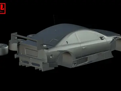 Opel Astra V8 DTM 2002-2003 3D print model