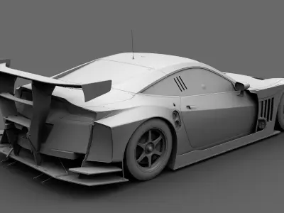  Honda HSV - 010 GT HP 3D model